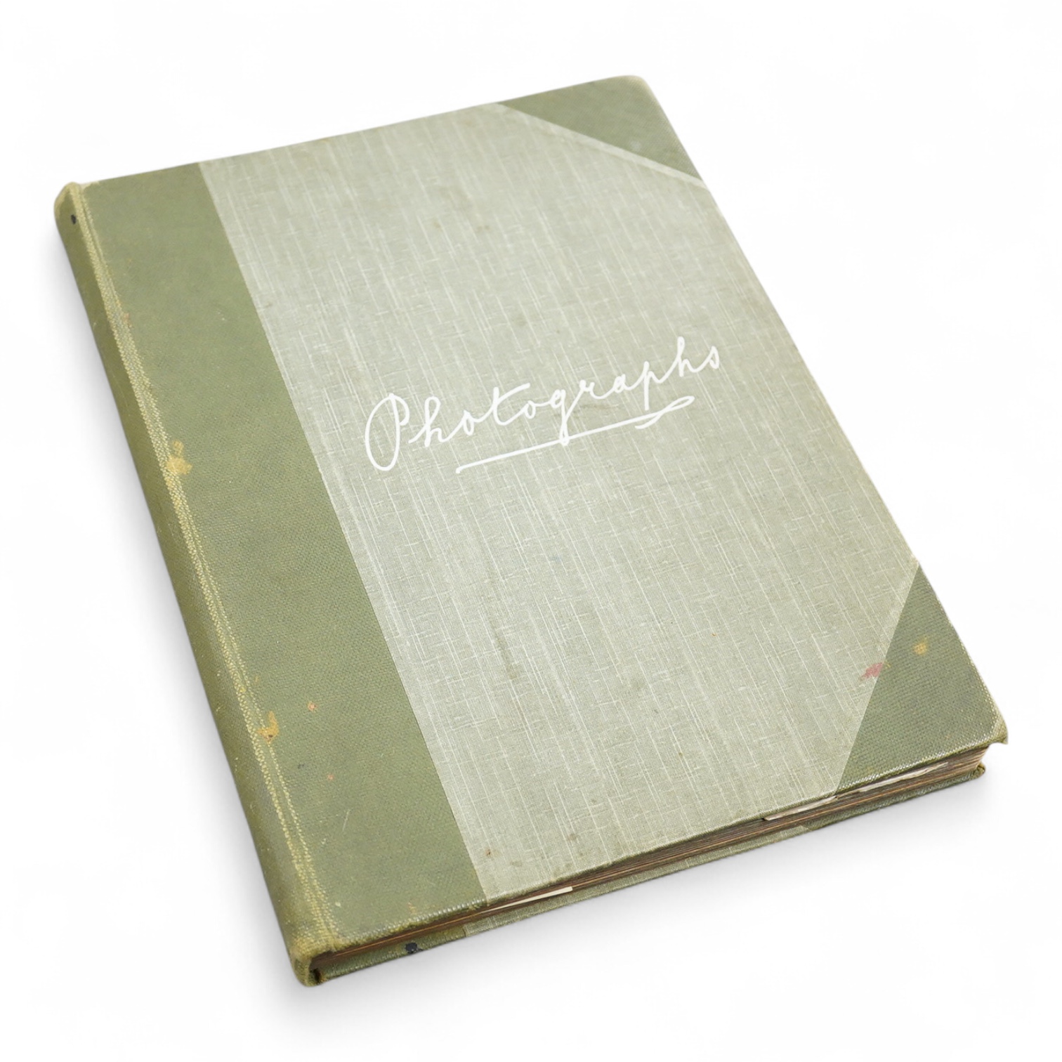 Aviation interest; an early 20th century photograph album containing a number of views of early aircraft and cars, including; the aviator Reginald Marix flying a Sopwith Camel to Radley College in 1914, early cars at Hen